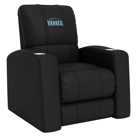 Dreamseat Home Theater Recliner with Seattle Kraken Alternate Logo XZ418301RHTCDBLK-PSNHL43042